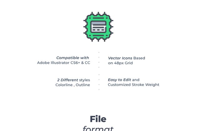 30枚计算机硬件矢量图标合集 30 Computer Hardware icon set插图(1)