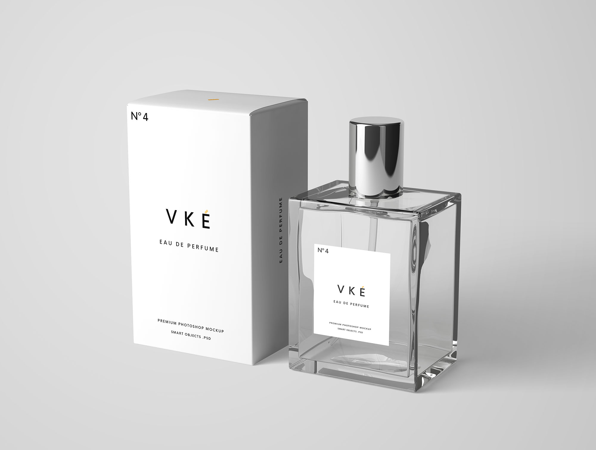 香水瓶＆香水包装盒外观设计样机模板 Perfume Package Mockup插图(2)