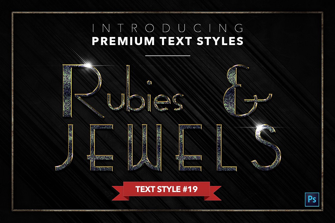 20款红宝石&珠宝文本风格的PS图层样式下载 20 RUBIES & JEWELS TEXT STYLES [psd,asl]插图19