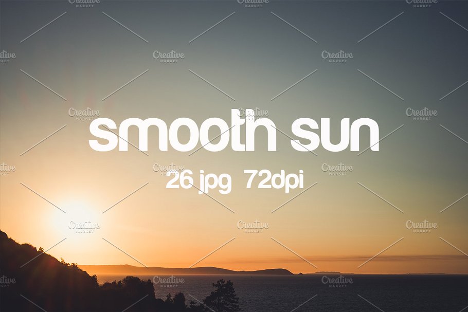 暖日风景高清照片素材 smooth sun photo pack插图(4)