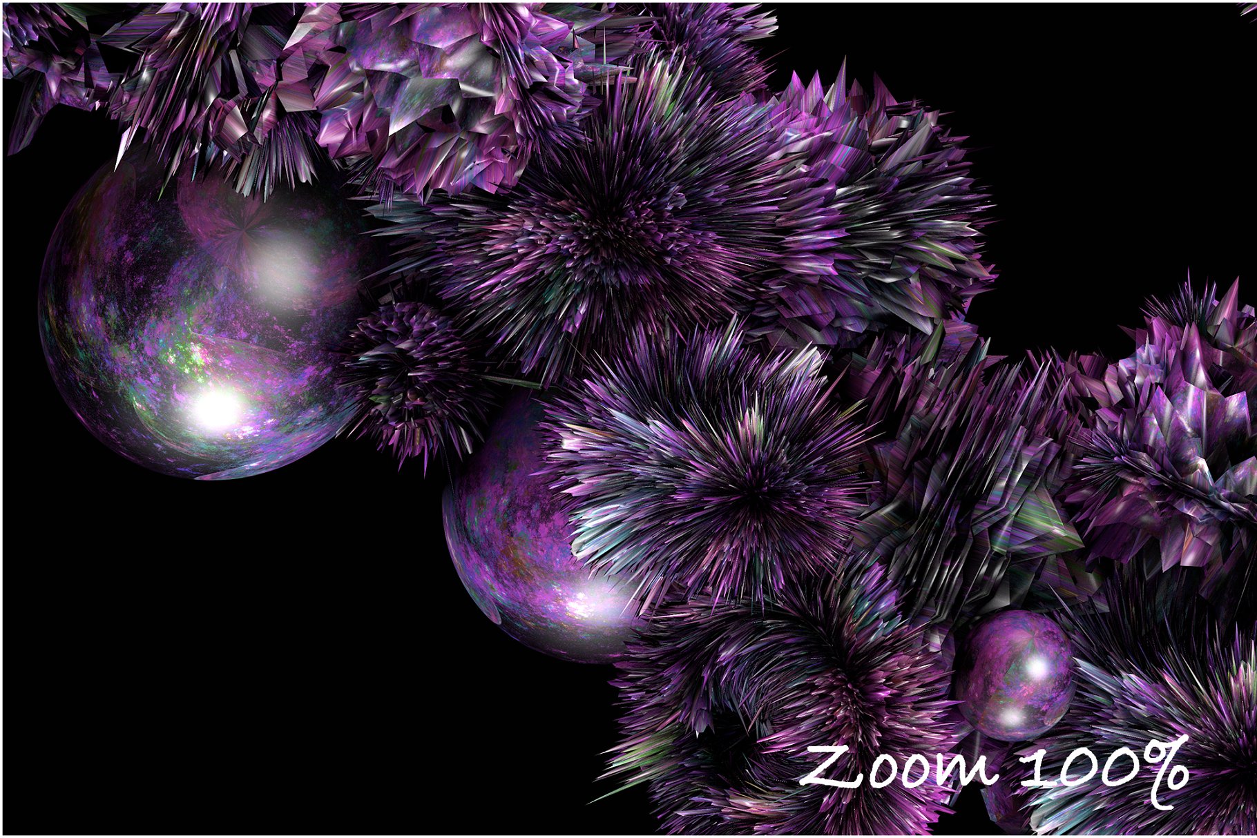 8K高分辨率创意珍珠和刺猬状装饰叠层背景 Hedgehogs & Pearls插图2