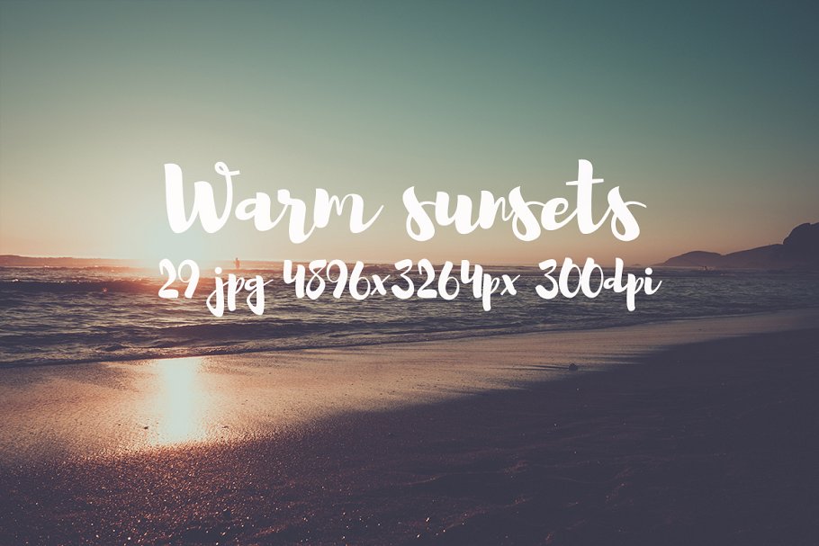 温暖的日落高清照片素材 Warm sunsets photo pack插图(14)