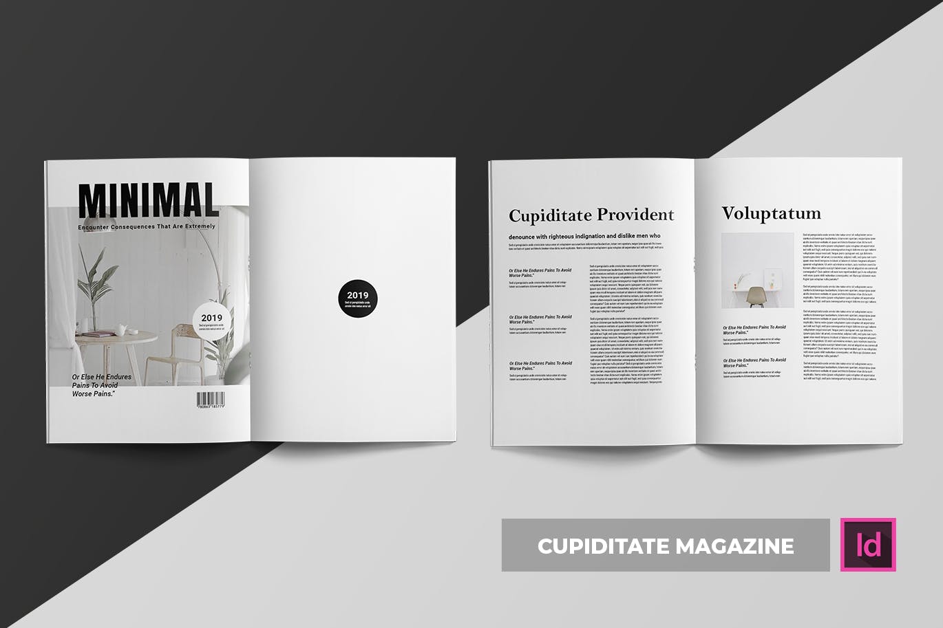 建筑/摄影/设计主题杂志设计模板 Cupiditate | Magazine插图(1)