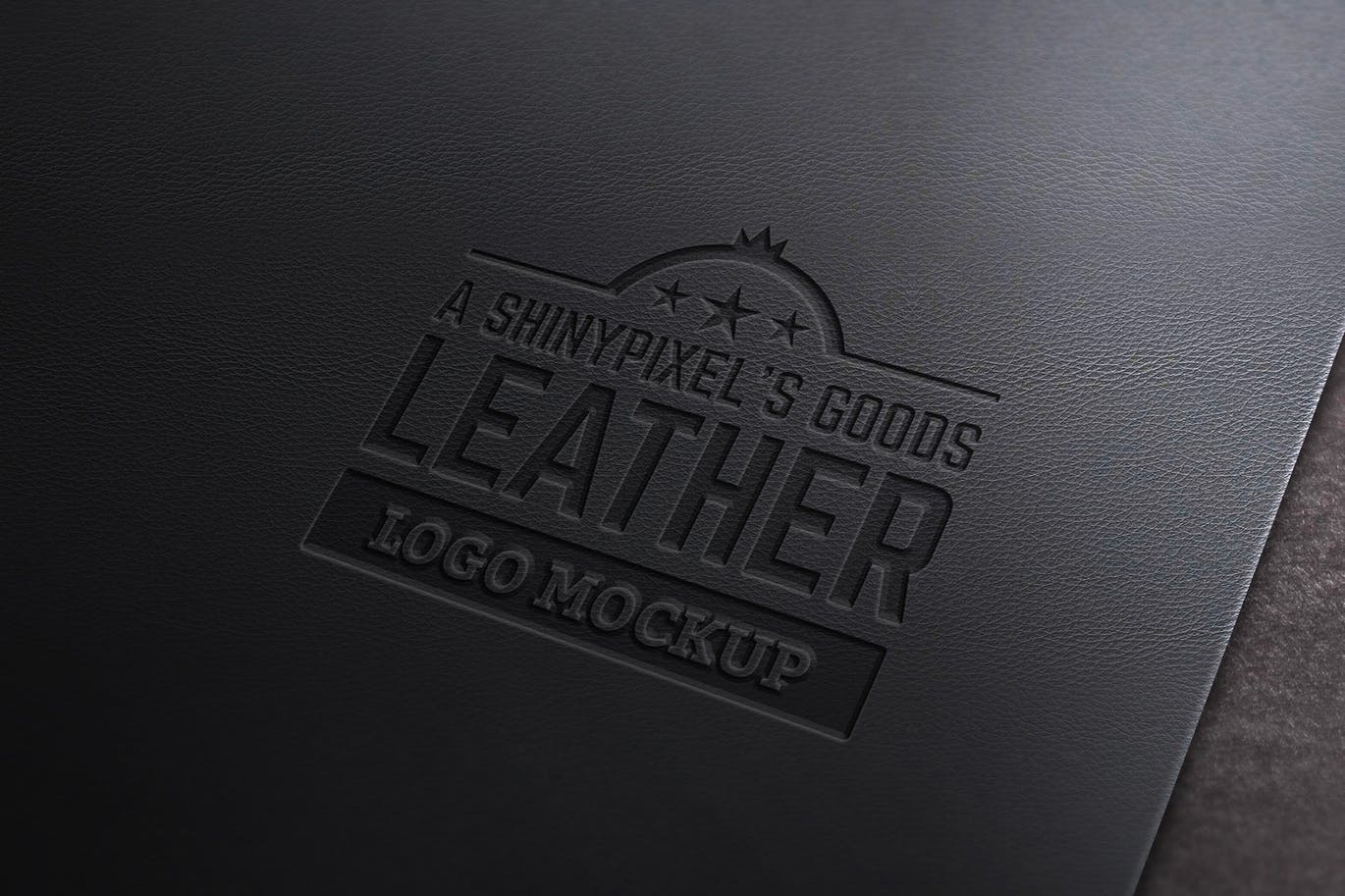 Logo品牌商标真皮印章效果样机v2 Leather Stamp Mockup Vol.2插图