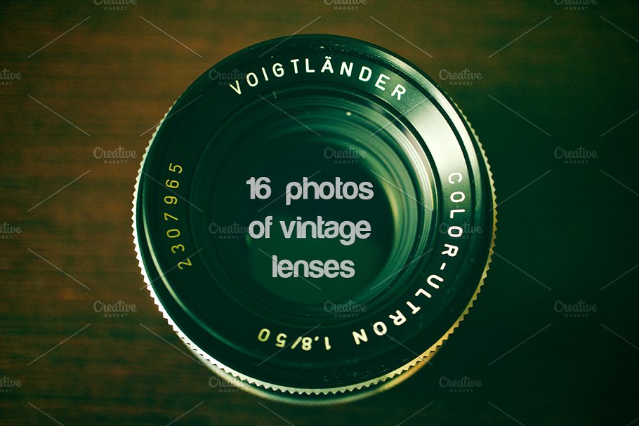 复古单反镜头特写高清照片素材 vintage lenses photo pack插图