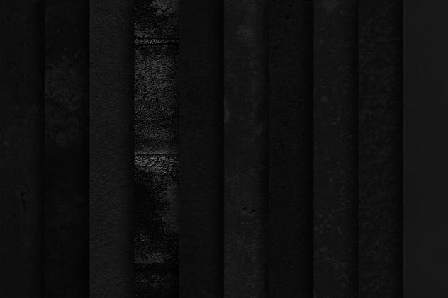 50款单反微距拍摄经典黑色肌理纹理背景 Bundle Black Textures Vol1 x50插图(2)