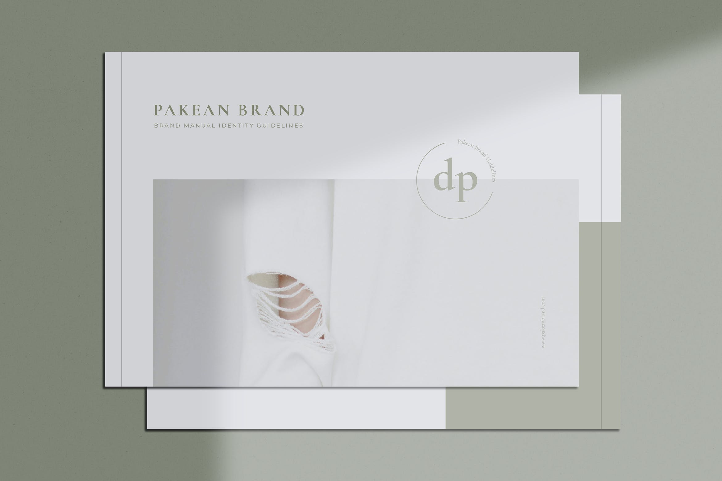 极简版式品牌VI手册设计模板 PAKEAN / Minimal Brand Guidelines插图