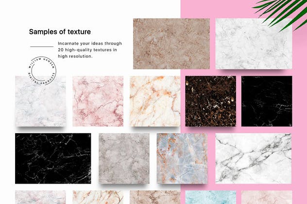 20组完美无瑕大理石纹理素材 20 Marble Textures插图(2)