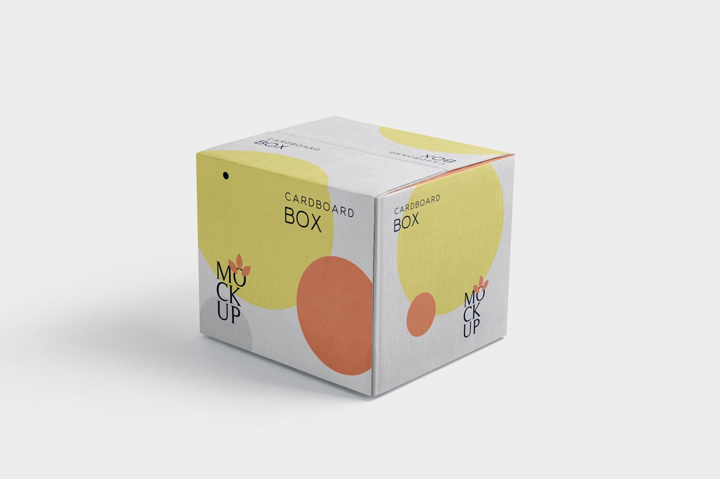 纸箱设计印刷效果图多角度预览样机 4 Cardboard Box Mockups插图(3)