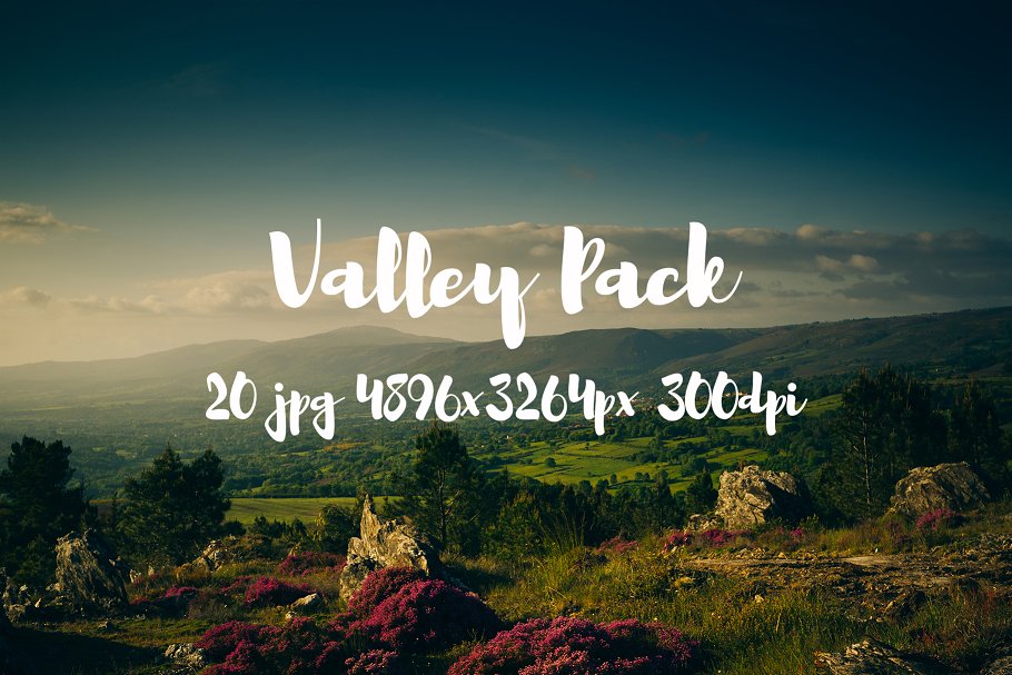 山谷风景高清照片素材 Valley Pack photo pack插图7