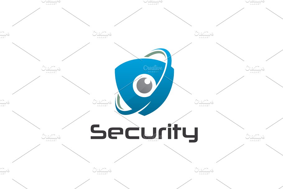 互联网系统安全主题Logo模板 Security Logo插图