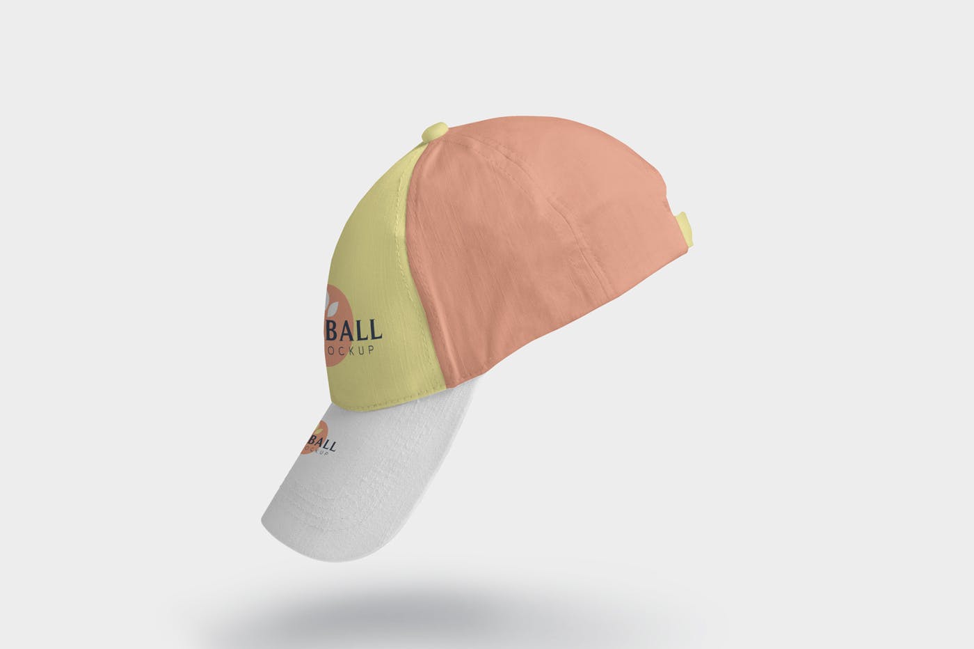 棒球帽外观设计样机模板 4 Baseball Cap Mockups插图(4)
