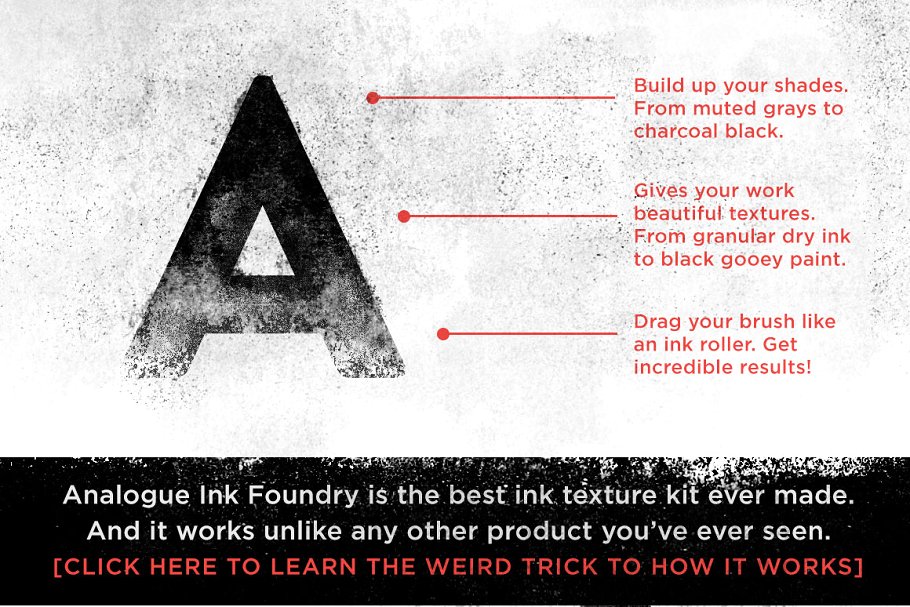 橡胶墨辊印刷效果图层样式 Analog Ink Foundry – PSD Print Kit插图1