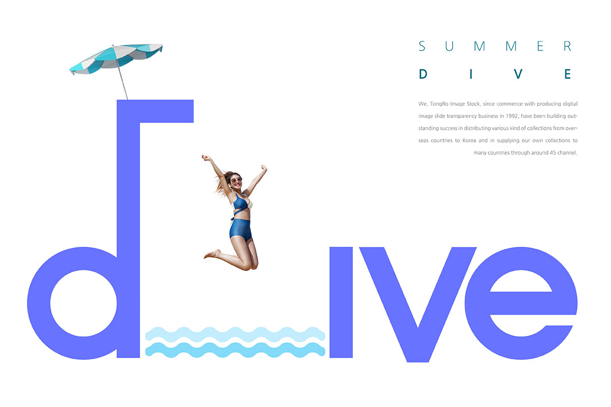 潜水水下休闲运动宣传广告海报素材插图