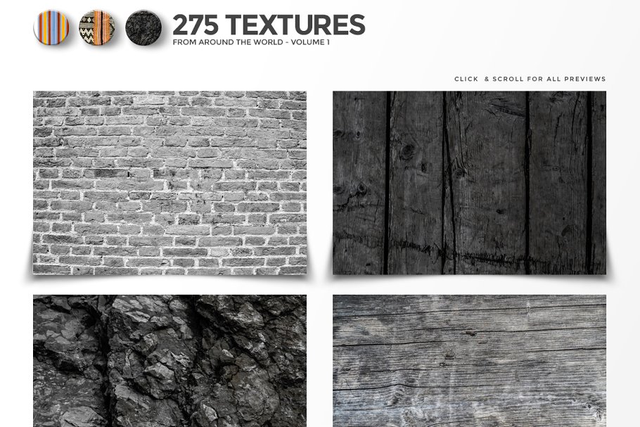 275款凸显世界各地风景文化的背景纹理合集[3.86GB] 275 Textures From Around the World插图3