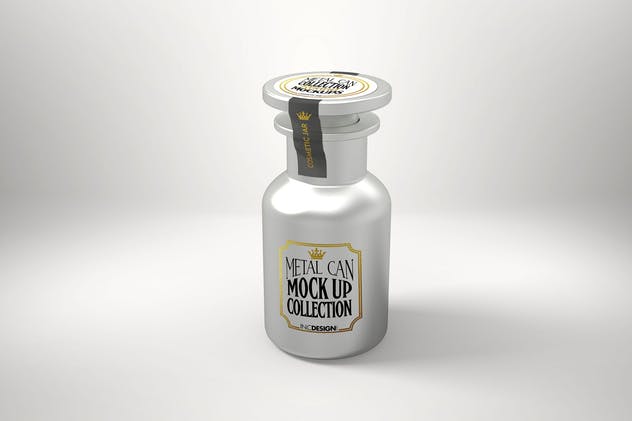 食品饮料金属容器罐子罐头样机vol.3 Vol. 3 Metal Can Mockup Collection插图(7)