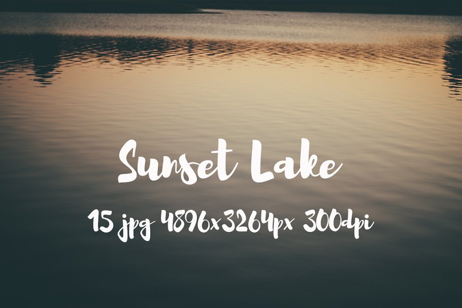 日落湖水高清照片素材 Sunset Lake photo pack插图7
