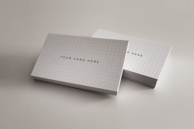 极简主义设计风格企业传单＆名片样机模板 Flyer and Business Card Clean Realistic Mockups 3插图(1)