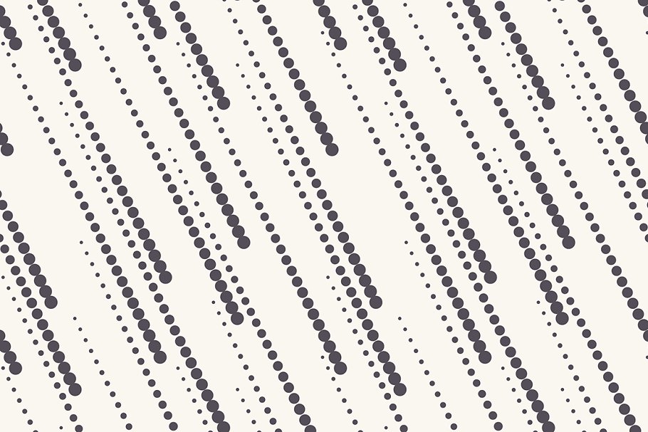 斑点星罗棋布的魅力图案纹理 Dotted Seamless Patterns. Set 1插图1