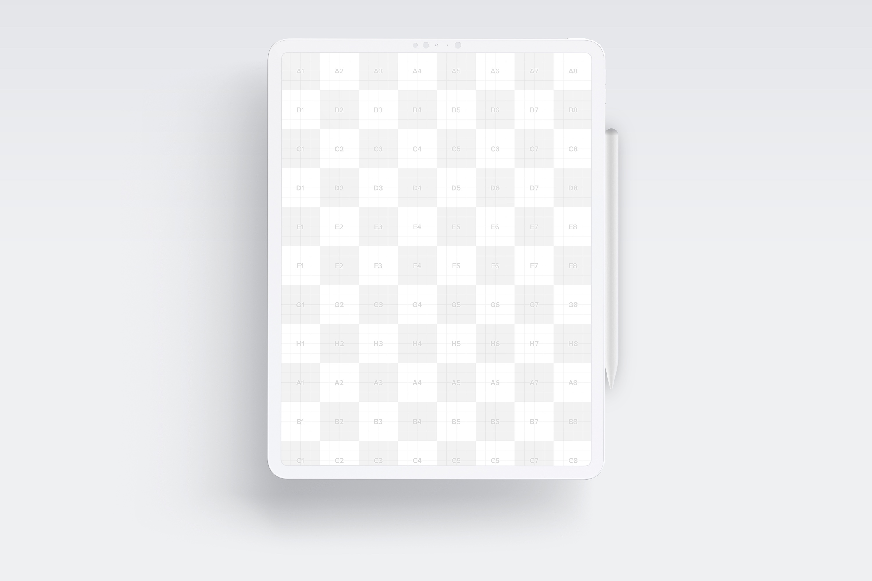 iPad Pro平板电脑屏幕演示正视图样机模板 Clay iPad Pro 12.9” Mockup, Portrait Front View插图1 iPad Pro平板电脑屏幕演示正视图样机模板 Clay iPad Pro 12.9” Mockup, Portrait Front View插图1