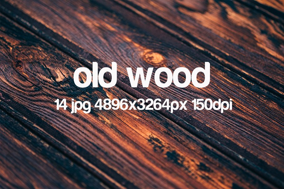 老木旧木木纹高清照片素材 Old wood photo pack插图