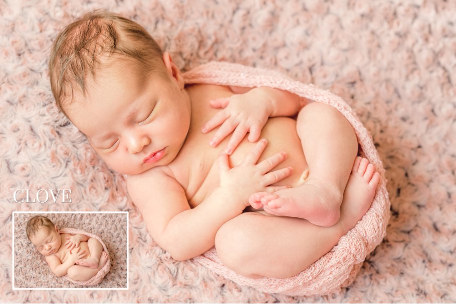 婴儿&儿童摄影照片后期处理PS动作 Baby & Child Photoshop Actions插图3