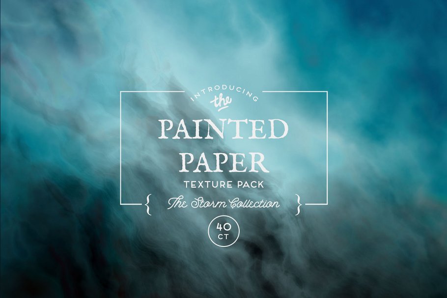 暴风雨来临之际背景纹理Painted Paper Texture Storm u2013 大洋岛素材