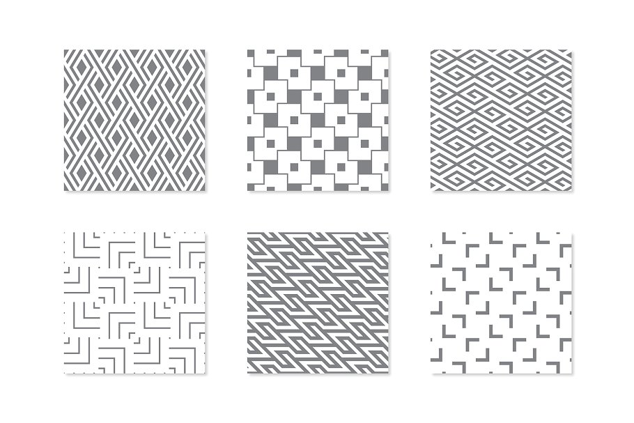 三十六种几何图形花样素材 Thirty Six Assorted Pattern插图(5)