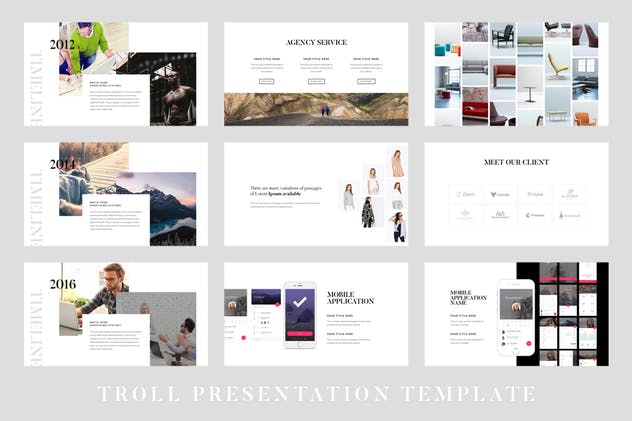 SWTO行业分析PPT幻灯片模板 Troll – Powerpoint Template插图(7)