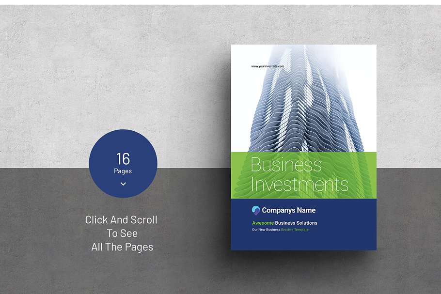 多用途A4商业投资理财手册设计模板插图(9)