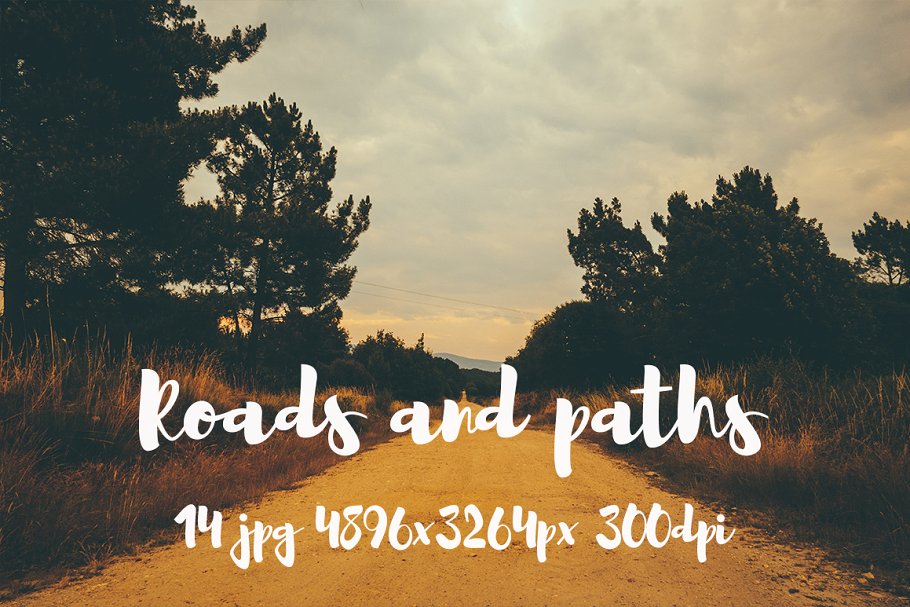 公路&小路山路高清照片合集 Roads and paths photo pack插图(9)