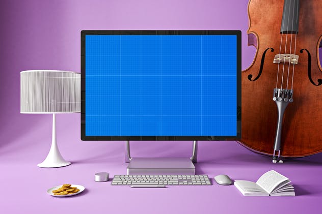 办公室场景微软一体机Surface样机模板合集 Surface in Studio插图9
