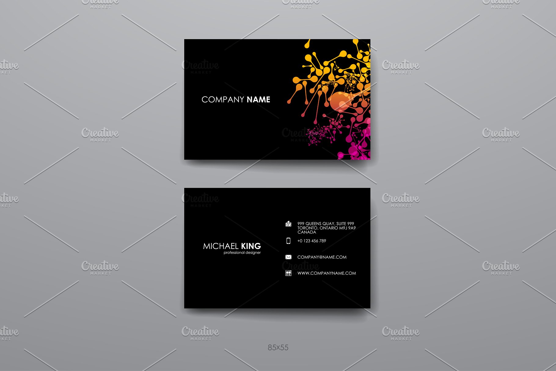 惊艳酷炫的名片模板  Amazing Business Cards Templates插图