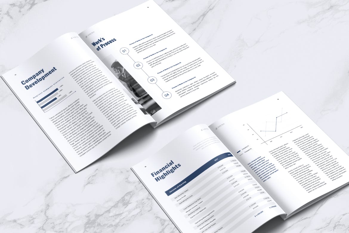 上市公司企业年度报告设计模板 LEVIDE Corporate Annual Report插图(2)