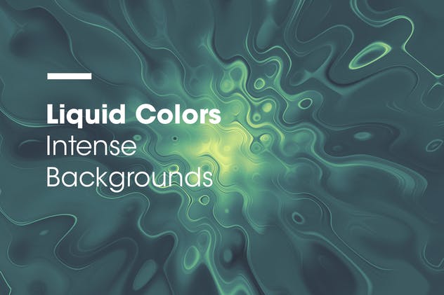 液体波纹色彩艺术抽象背景纹理 Liquid Colors | Intense Backgrounds插图(2)