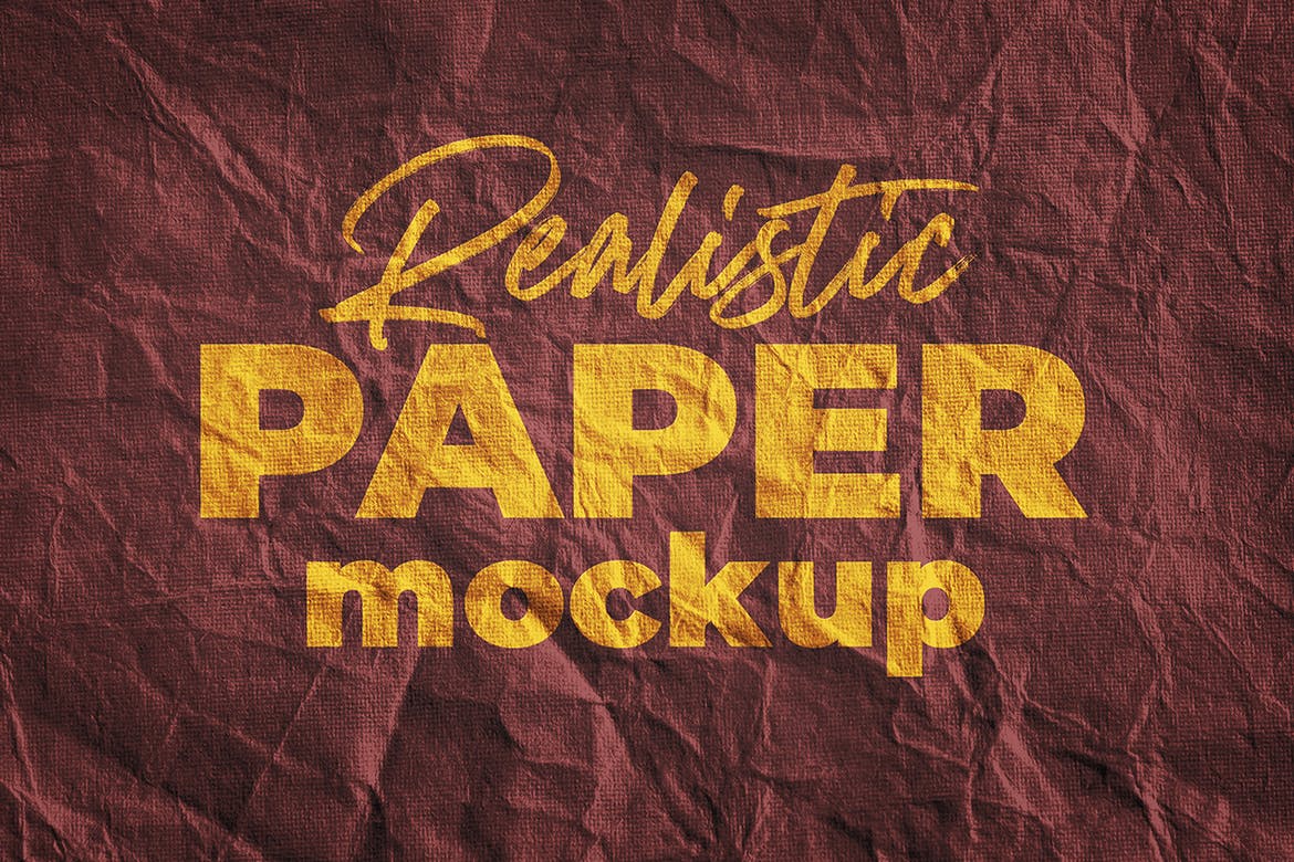 Logo设计印刷效果图纸张样机模板v1 SGM – Paper Logo Mockup.01插图1