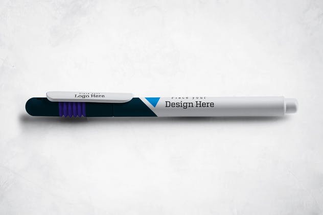 圆珠笔签字笔样机模板v9 Pen Mockup V.9插图(12)