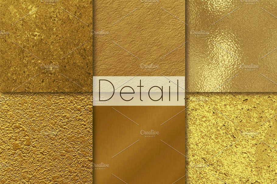 28款奢华金箔背景纹理 28 Gold Foil Textures / Backgrounds插图3