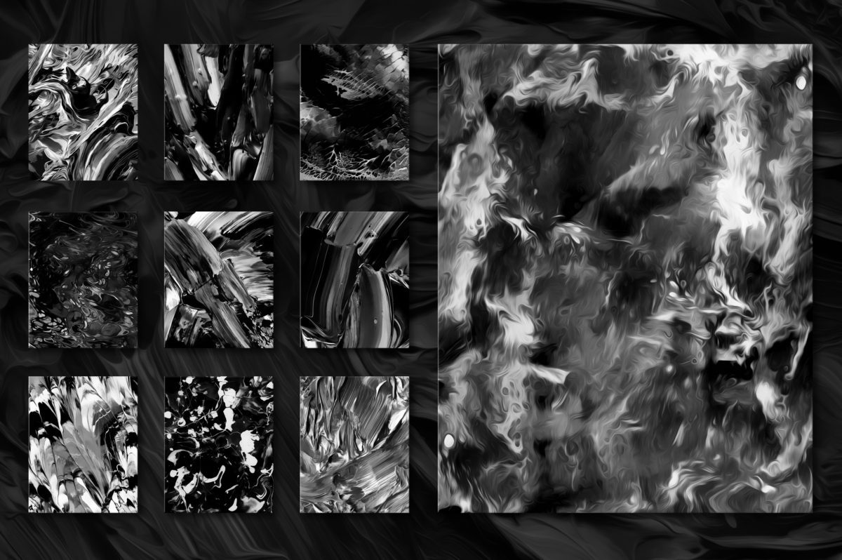 创意抽象纹理系列：100个高分辨率抽象流体绘画 Flow, Vol. 1插图7