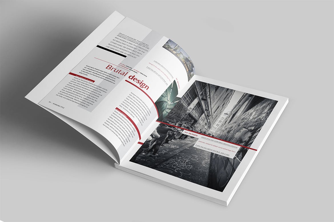 建筑主题杂志设计INDD模板 Magazine Template插图(2)