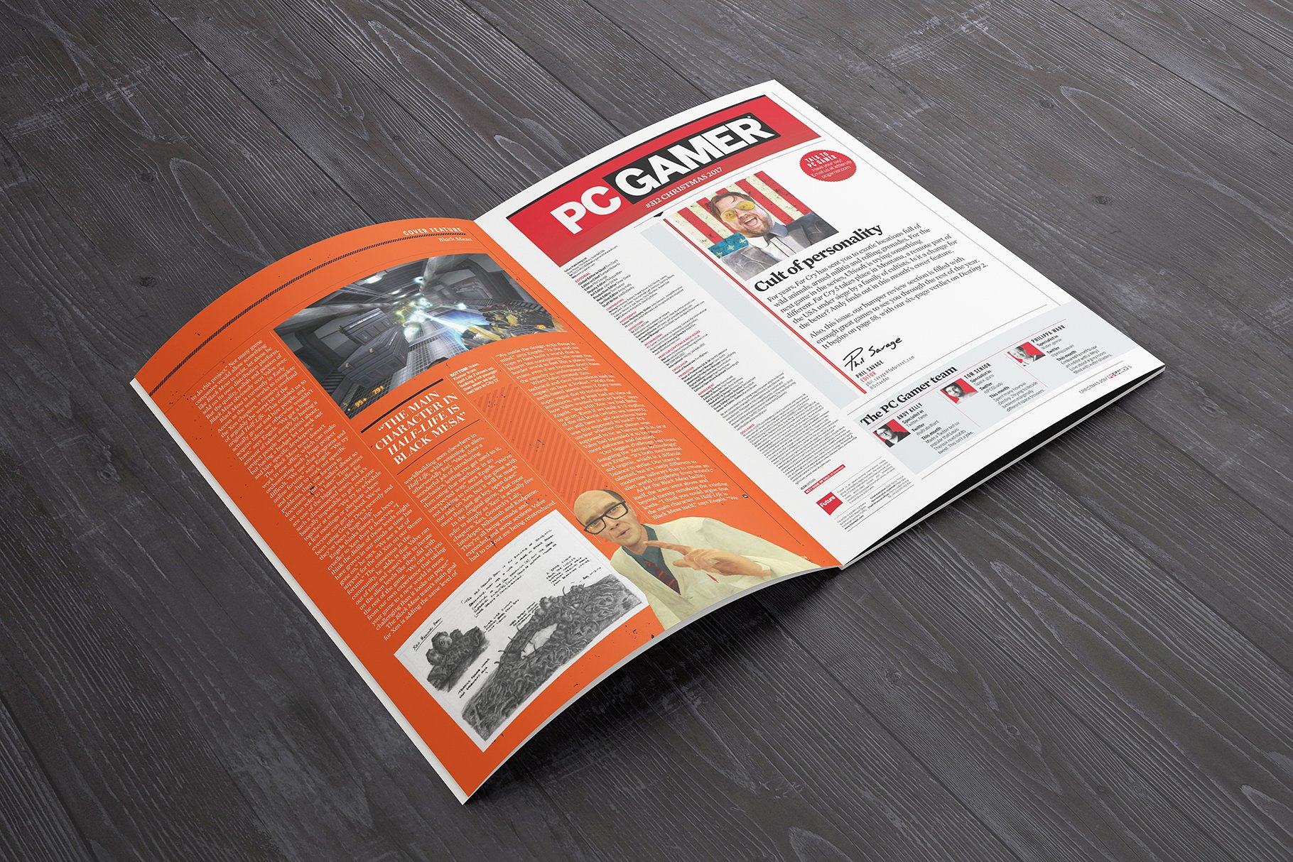 A5杂志封面封底及内页设计展示样机 A5 Magazine Mockups v.3插图(7)