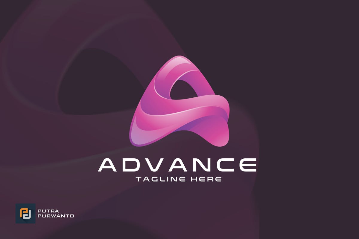字母A图形Logo模板 Advance / Letter A – Logo Template插图