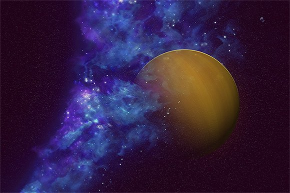 30款科技紫色炫酷星空海报背景 30 Spacescapes插图20