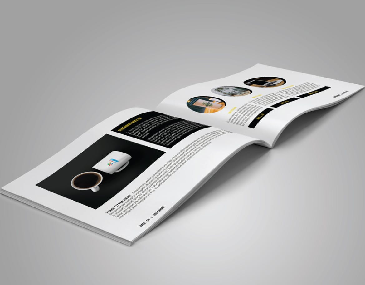 多用途产品目录/企业宣传册设计模板 Multipurpose Catalogue/Brochure插图(9)