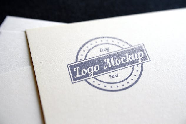 Logo印刷效果展示样机模板 Logo Mock-Up Set 2插图(5)