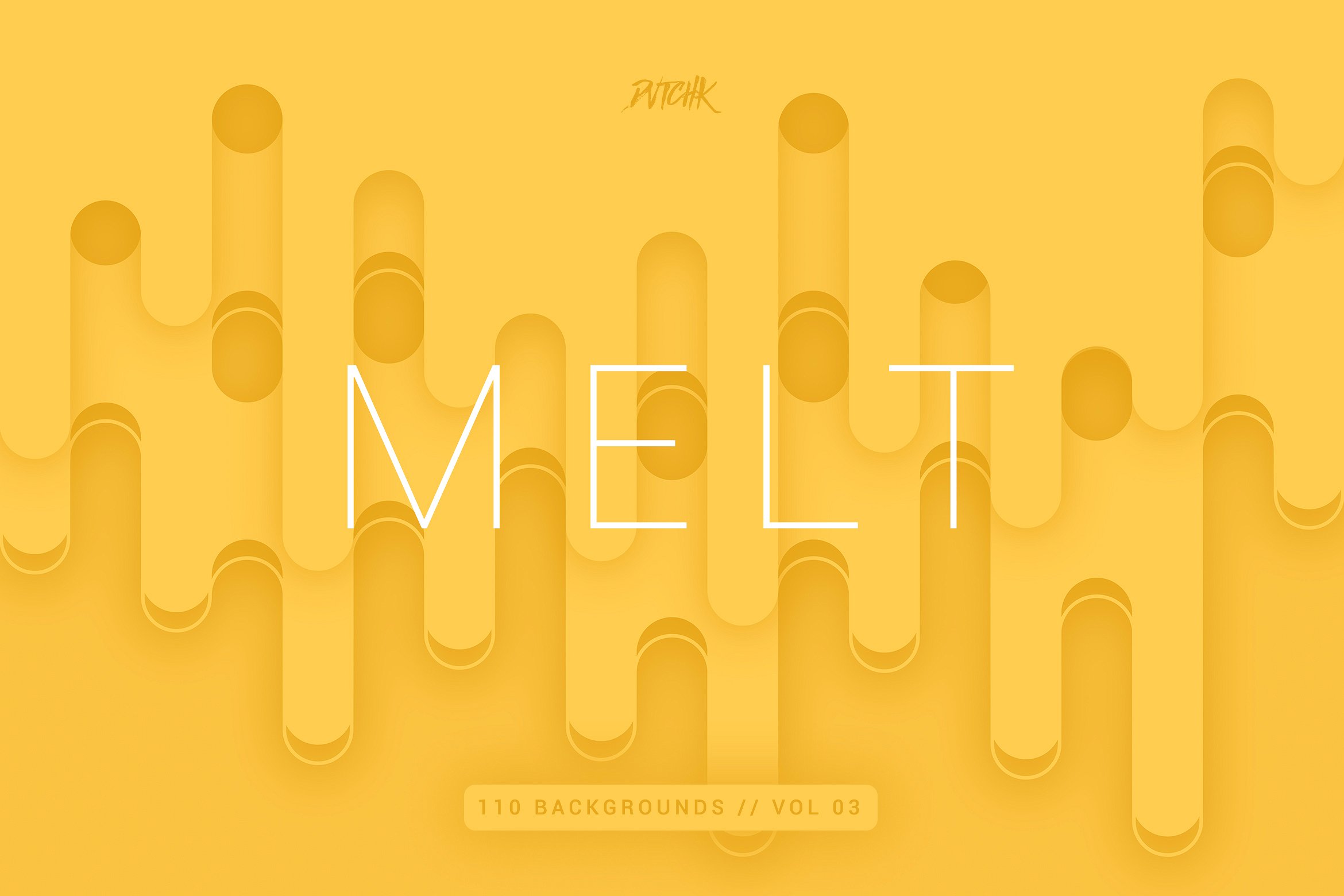 110款抽象圆形背景v3 Melt | Rounded Backgrounds | Vol. 03插图