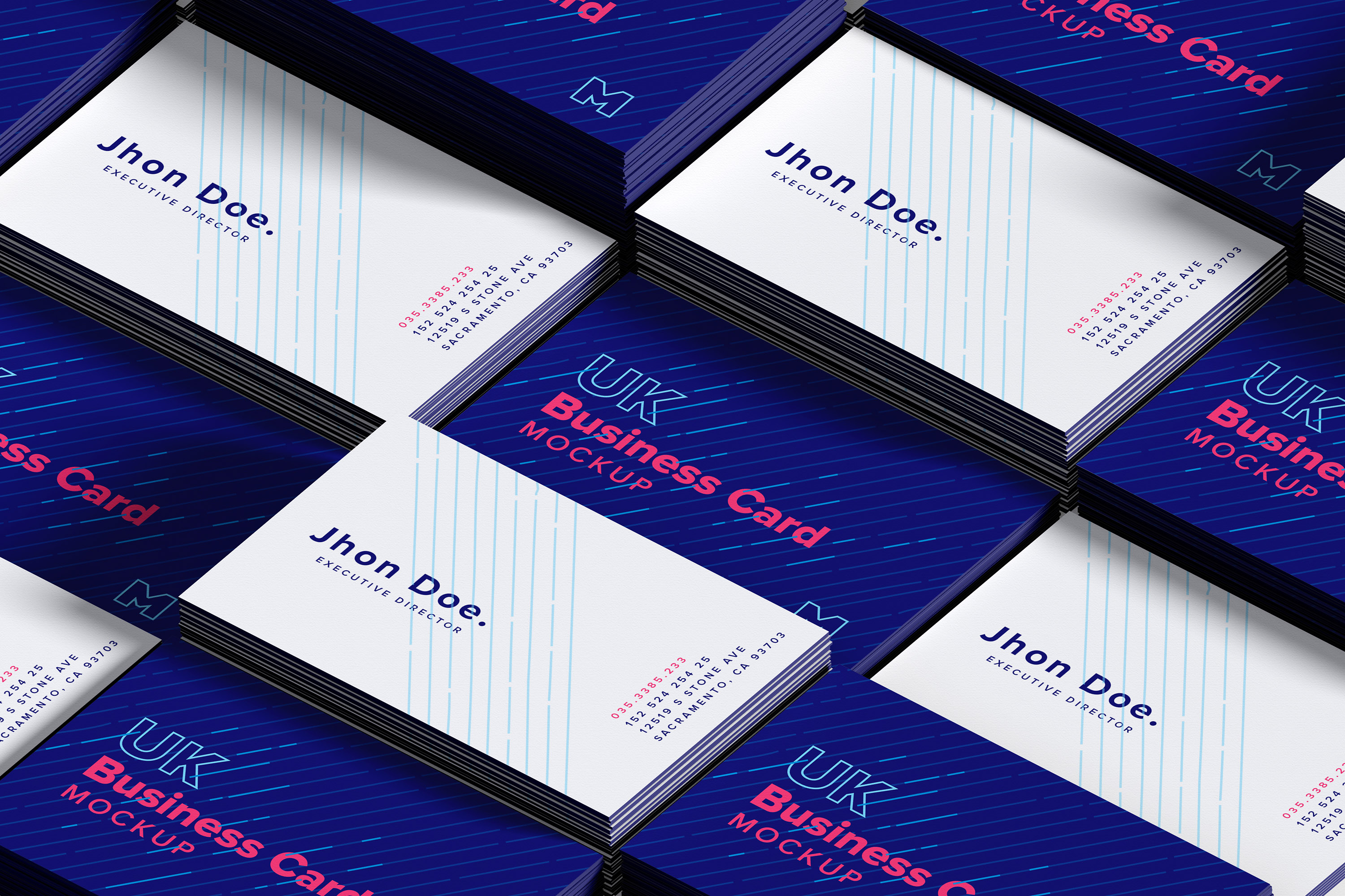 UK标准规格企业&工作室名片排版设计效果图样机01 UK Business Cards Mockup 01插图1 UK标准规格企业&工作室名片排版设计效果图样机01 UK Business Cards Mockup 01插图1