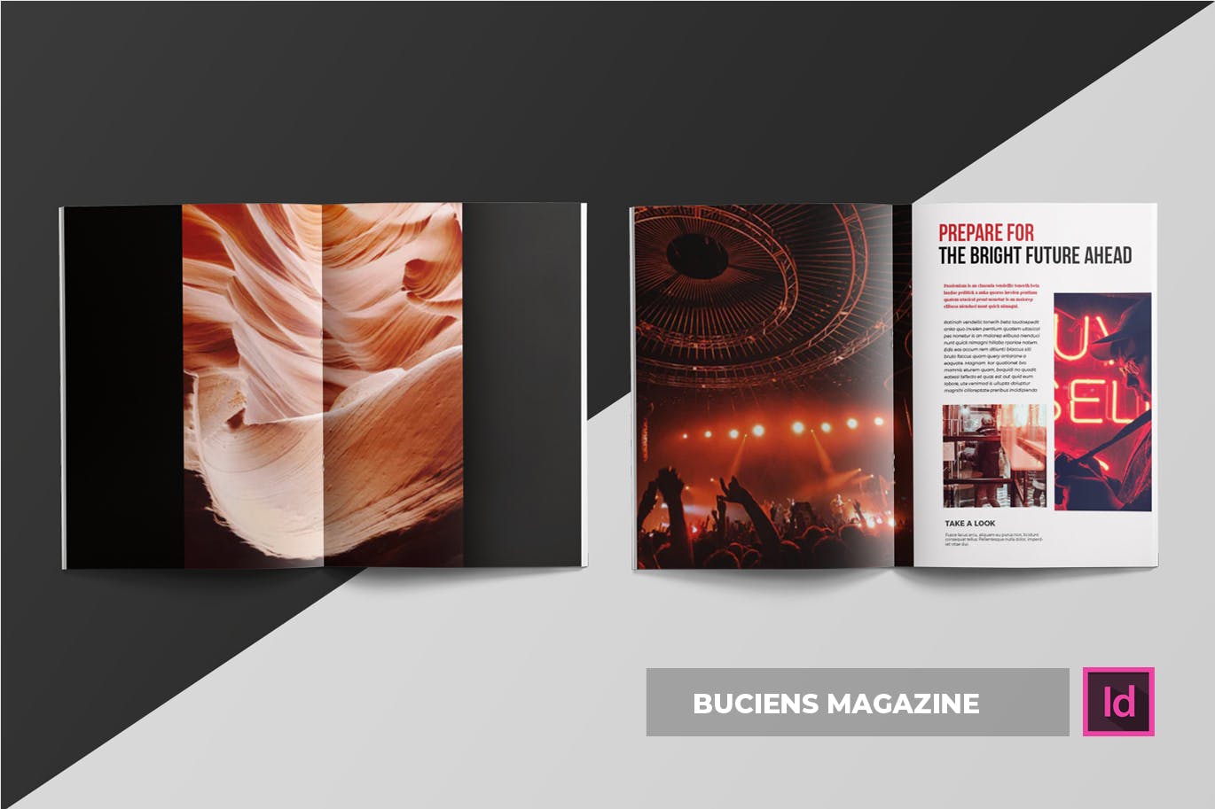 标准多用途杂志排版设计模板 Buciens | Magazine Template插图(4)