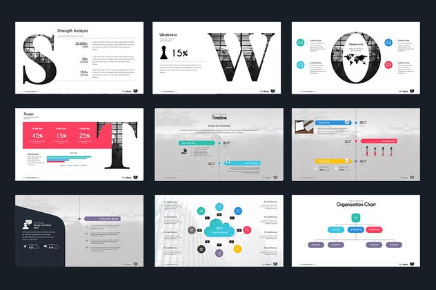 企业商业组织介绍PPT演示模板套装 Pitch Deck Powerpoint Presentation插图(5)