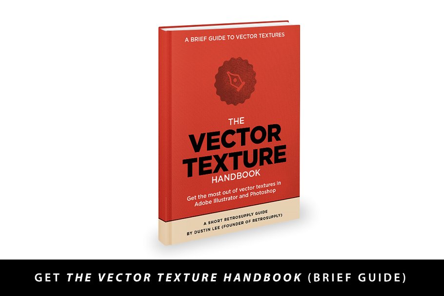 墨水/半色调/油墨/雕刻混合纹理合集 Standard Issue Vector Texture Pack插图4